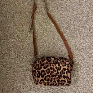 Madewell Transport Camera Bag - Calf Hair Edition